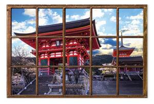 Quadro Finestra di Kyoto largo