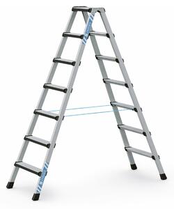Scala a pioli LM senza ponte imbottita 2 x 7 gradini
