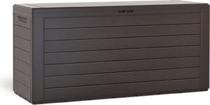 Woody 120 cm scatola per cuscini 120x45x60 cm, marrone