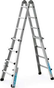 Scala telescopica multiuso Zarges Variomax V 4x4 pioli