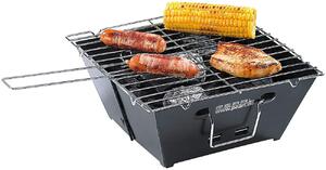 Barbecue pieghevole piatto a carbone