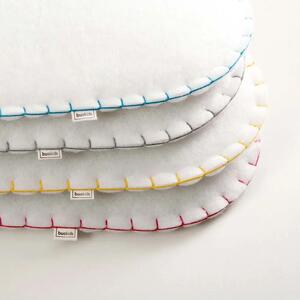 Buokids lampada da soffitto Nube grande, Colore della cucitura: blu