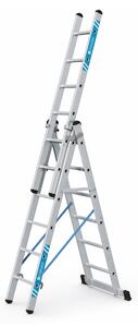 Scala multiuso LM, 3 pezzi, 3 x 6 pioli