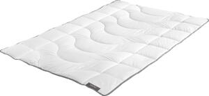 Piumino trapuntato Badenia Trendline Lyocell leggero 155 x 220 cm bianco