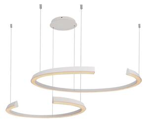 LED Solution Lampada a sospensione a LED bianca 116cm 48W dimmerabile Colore luce: Bianco caldo 14992