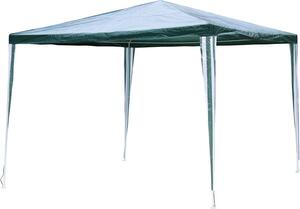 Gazebo tubolare 3x3 m PE verde-bianco Linder Exclusiv