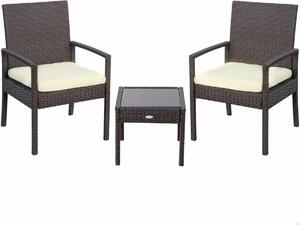 Tavolo con 2 poltrone Active