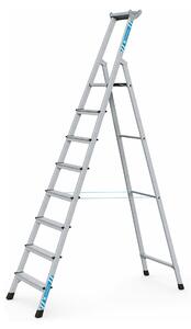 Scala a pioli rivettata Zarges, anodizzata XLstep S, 8 gradini
