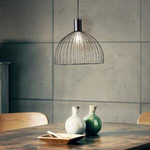 BRILLIANT Blacky lampada a sospensione 30cm nero opaco nero opaco 99391/06