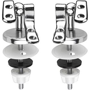 Cornat tec364891 - cerniera per sedile wc con supporto, colore: