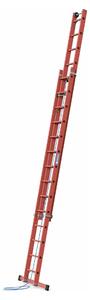 Scala a fune interamente in plastica Zarges Skyline EFA 2E con 2x14 pioli