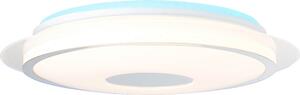 BRILLANTE plafoniera LED bianca VIKTOR | plafoniera funzionale dimmerabile in continuo con telecomando | colore della luce regolabile | 32W 3400 lumen da 3000 a 6500 Kelvin | plastica/metallo