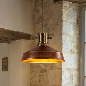 Lampada a sospensione Augusta ROYALTECH, dimmerabile, Rame, Soggiorno / Sala da pranzo, Metallo, Vintage, Lampada a sospensione