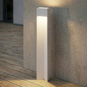 Lampioncino da giardino Kaholo Lucande, Alluminio / Grigio / Zincato, Alluminio, Moderno, Lampada LED da esterni
