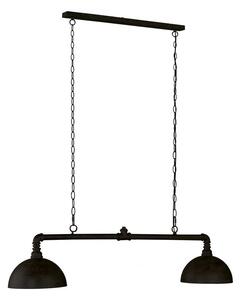 FISCHER & HONSEL Lampada a sospensione LEITUNG LB 87x25 cm nera