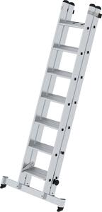 Scaletta a 2 sezioni con gradini nivello® traverse 2x7