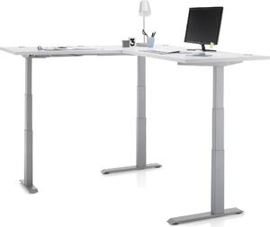 Scrivania HARPER BIRCHES BB 180x177 cm bianco Scrivania angolare