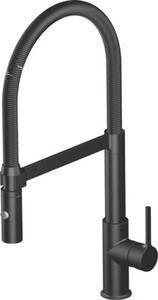 Miscelatore per lavello con braccio flessibile Lenz ALUNA nero 46070551