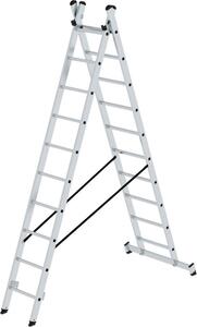 Scala multiuso a 2 pioli con traversa nivello® 2x10 pioli