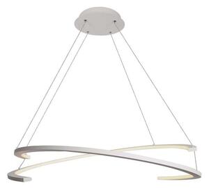Lampada a sospensione LED VT-7908 bianca 48W, bianco neutro 5150 lm, metallo, dimensioni: 120x84x84 cm, IP20, V-TAC