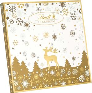 Lindt Calendario dell'Avvento Pezzi d'oro da mettere 9 assortiti 156g