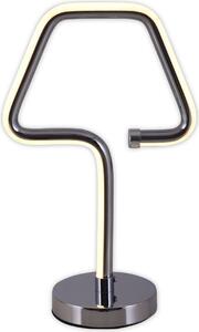 Loop Line lampada da tavolo LED cromo