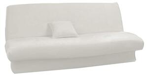 Copertura beige per divano letto, espandibile da 120 a 200 cm