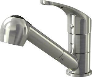 Miscelatore per lavello con doccia Lenz KELA nichel 44840022