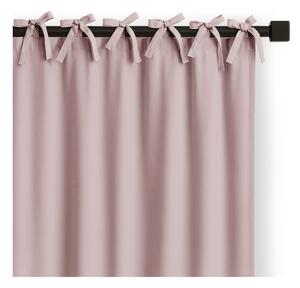 Tenda parzialmente oscurante rosa polveroso 140x250 cm Carli Tie – Restilo