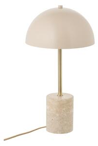 Lampada da tavolo beige con paralume in metallo (altezza totale 45 cm) Sheffield – House Nordic
