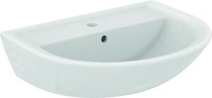 Lavabo Ideal Standard Eurovit, 1 foro rubinetto, con troppopieno, 600x470x160 mm, bianco, 1 pz