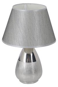 Lampada da tavolo Näve - Materiale: metallo, tessuto - Colore: argento; 3138059