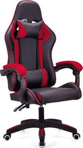 Sedia da ufficio ergonomica, braccioli ribaltabili, nera, misura media