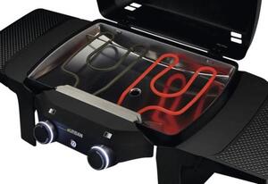 Barbecue elettrico Enders eUrban 2 con griglia, ripiano laterale e cavo di alimentazione