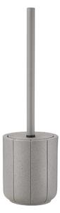 Scopino WC grigio chiaro in poliresina Kua – Blomus