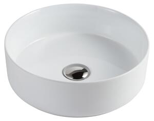 Lavabo cilindrico in Vetroceramica, 12 x 36 cm