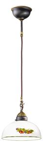 Kolarz 731.32.139 - Lampadario a sospensione con filo NONNA 1xE27/75W/230V diametro 36 cm uva/fragole
