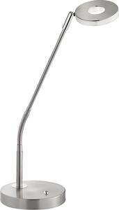 Lampada da tavolo a LED nichel opaco / cromo 50062