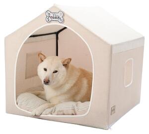 Tenda da interno per cani, con coperchio, traspirante e lavabile