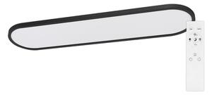 Top Light -LED lampada da soffitto a plafone sospesa OVAL LED/36W/230V 3000-6500K nera+telecomando