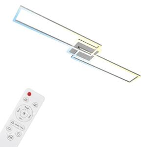 Lampada da soffitto a LED CCT WiFi Bluetooth App 40W alluminio metallo-plastica Briloner