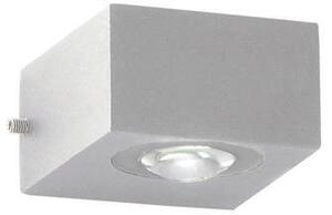 Fischer & Honsel Lampada da parete per esterni a LED Helsinki argento