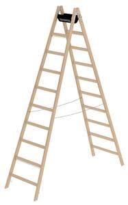 Scaletta in legno 2x10 pioli