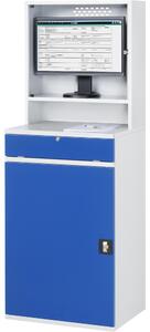 Stazione computer SMK 650x520x1770 MG T250