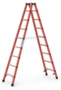 Scaletta Kst 2 x 8 pioli Z600 41257
