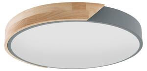 Plafoniera Borneo LED Ø31cm grigio