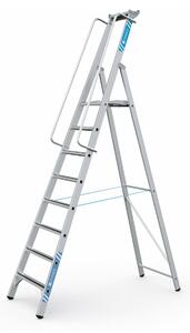 Scaletta LM con piattaforma 8 gradini Z600 40478