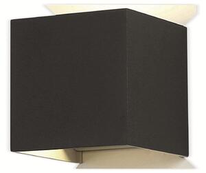 OPTONICA Lampada da parete LED 7458, EEK: E, 12W, IP54, 1320 lm, 3000K, nero