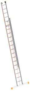 Layher Topic 1037 Scala a fune con traversa, 2x16 pioli