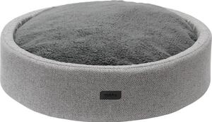 Lettino comfort rotondo NOBBY "Jasin", grigio, Ø 80 x 17 cm